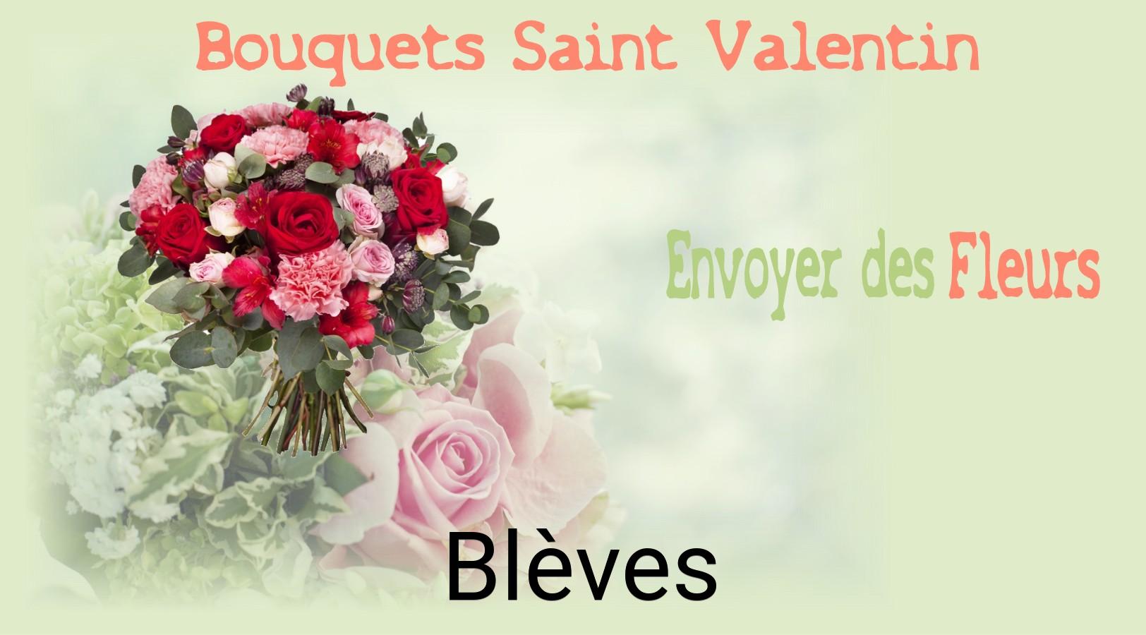 Roses de Saint-Valentin livrées à Blèves